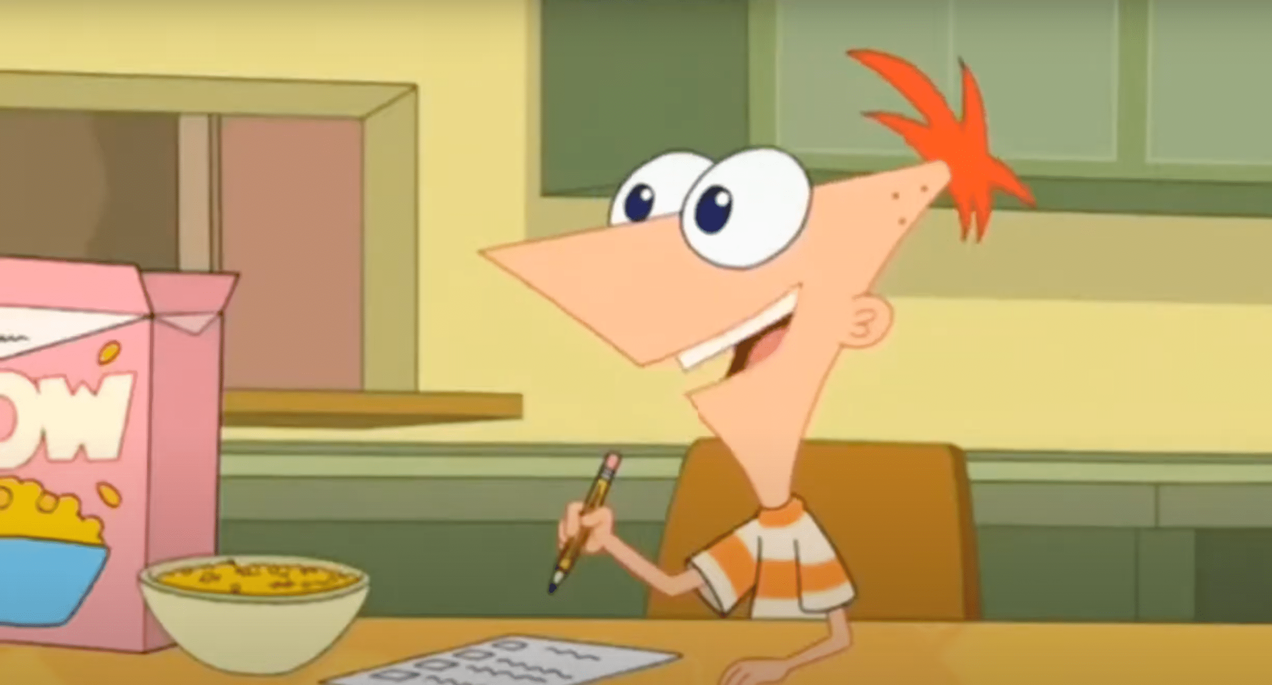 "Ferb, I know what we're going to do, today!" Phineas, one of the two main characters of Phineas and Ferb discusses one of his many summer break activities. Reminding you that summer is fleeting. Credit: Youtube/@Dead account